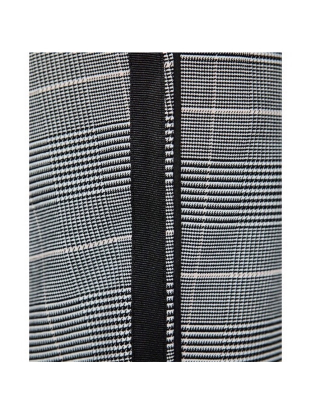 Zara plaid side stripe trouser tapered pants M - Picture 5 of 11